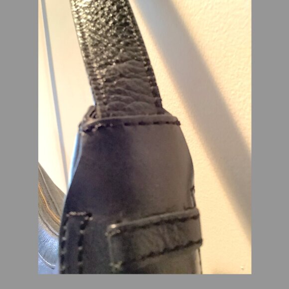 Cole Haan Black Leather Shoulder Handbag - Picture 6 of 16